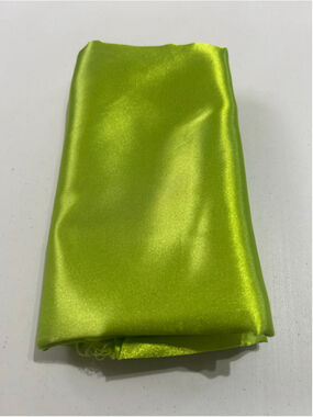 Fabric: 22” of Green Satin